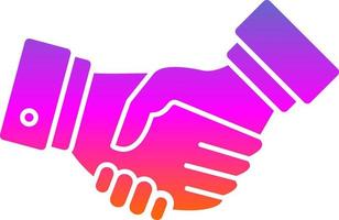 Handshake Vector Icon Design