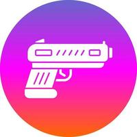 diseño de icono de vector de pistola