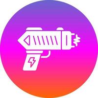 Stun Gun Vector Icon Design