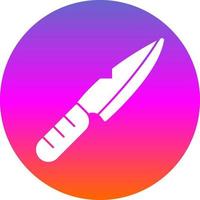 diseño de icono de vector de cuchillo