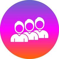 Queue Vector Icon Design