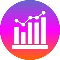 Graph Vector Icon Design