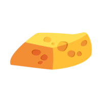 idée de conception mignonne de dessin animé de fromage png