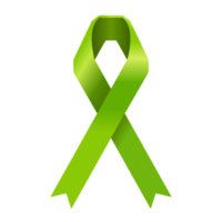 cinta verde lima para el cáncer de linfoma no hodgkin png