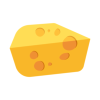 ideia de design bonito de desenho animado de queijo png