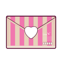 love letter for valentine cartoon cute png