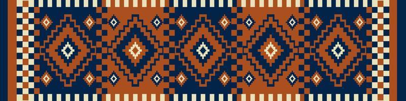Southwest geometric vintage pattern. Ethnic geometric square diamond colorful vintage seamless pattern background. Kilim pattern use for carpet, area rug, tapestry, mat, home decoration element vector