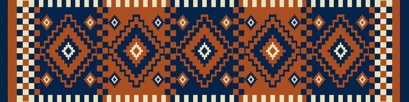 patrón vintage geométrico suroeste. Fondo de patrones sin fisuras vintage colorido diamante cuadrado geométrico étnico. uso de patrón kilim para alfombras, alfombras, tapices, tapetes, elementos de decoración del hogar vector