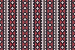 Ethnic geometric line stripes pattern. Southwest geometric square diamond line stripes seamless pattern background. Kilim pattern use for fabric, textile, home decoration elements, upholstery. vector