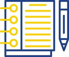 Sketchbook Vector Icon Design