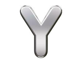 Alphabet text effect vector transparent 3d rendering