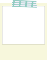 adorable agenda papier vierge pastel png