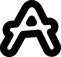 alfabeto de dibujo a mano con letras en blanco y negro png