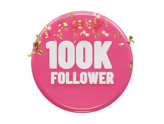 Follower text effect vector illustration 3d rendering