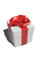 Gift box present box 3d model png