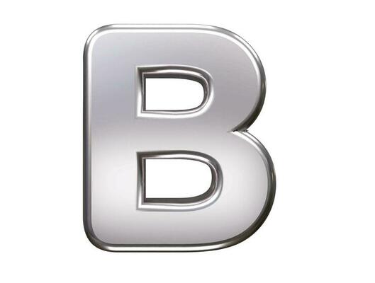 Alphabet text effect vector transparent 3d rendering