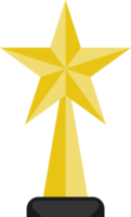 Award Star Design Flat png