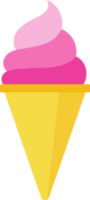 Ice cream cone. icon sign png