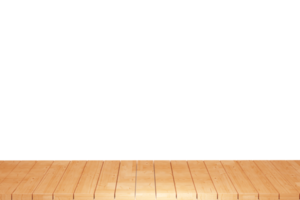 di legno tavolo, legna tavolo superiore davanti Visualizza 3d rendere isolato png