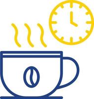 Coffee Break Vector Icon Design