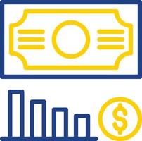 Money Loss Vector Icon Design