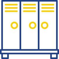 Locker Vector Icon Design