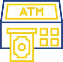 Atm Machine Vector Icon Design