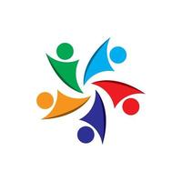 Community, network and social icon vector
