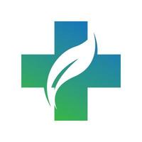 Medical health icon digital logo design vector