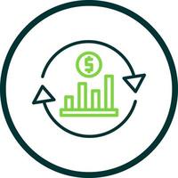 Return On Investment Vector Icon Design