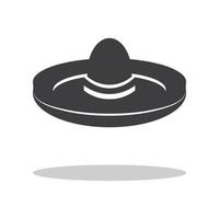 Simple hat  vector design logo icon