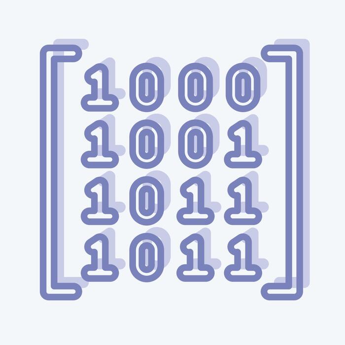 Binary Code Logo Vector Art, Icons, and Graphics for Free Download