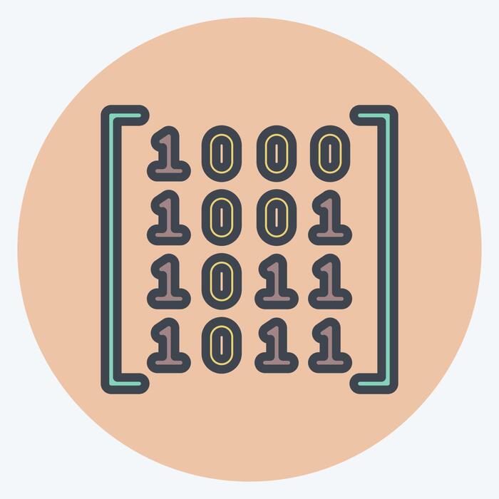 Binary Code Logo Vector Art, Icons, and Graphics for Free Download