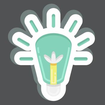 Sticker Solving. related to Machine Learning symbol. simple design editable. simple illustration. simple vector icons