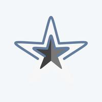 Icon Star. related to Stars symbol. doodle style. simple design editable. simple illustration. simple vector icons