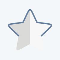 Icon Star 2. related to Stars symbol. doodle style. simple design editable. simple illustration. simple vector icons