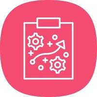 Strategy Vector Icon Design