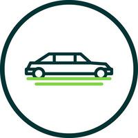 Limousine Vector Icon Design