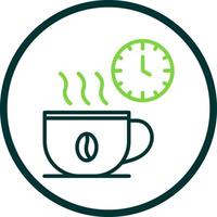 Coffee Break Vector Icon Design