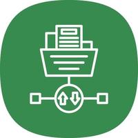 File Transfer Protocol Vector Icon Design