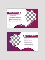 creative business card design vector