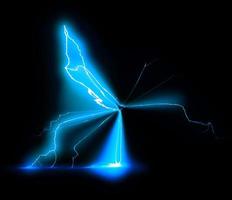 Digital Rendering Lighting Strike Electric Charge photo