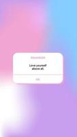 Aesthetic gradient valentine template for social media, stories, backgrounds, brochures, notebooks, books, wallpapers, cards, prints, posters. Modern style creative trendy vector illustrations