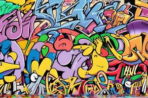 Graffiti Background, Graffiti art, Abstract Graffiti background photo