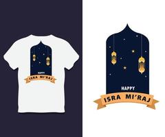 isra miraj T shirt Design  With Vector