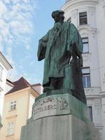 Gutenberg statue in Vienna photo