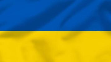 Ukrainian national flag vector