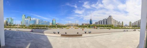 180 degree panorama of Astana photo