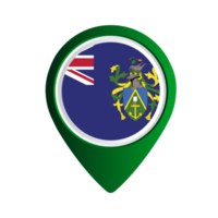 pitcairn öar flagga Land png