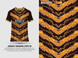 Soccer jersey design for sublimation, sport t shirt design, template jersey vector